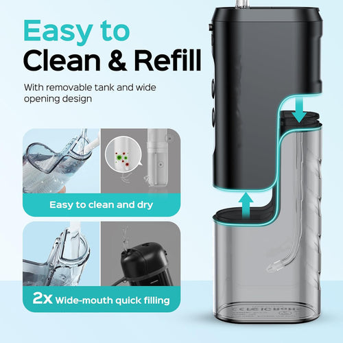 Portable Cordless Electric Water Dental Flosser