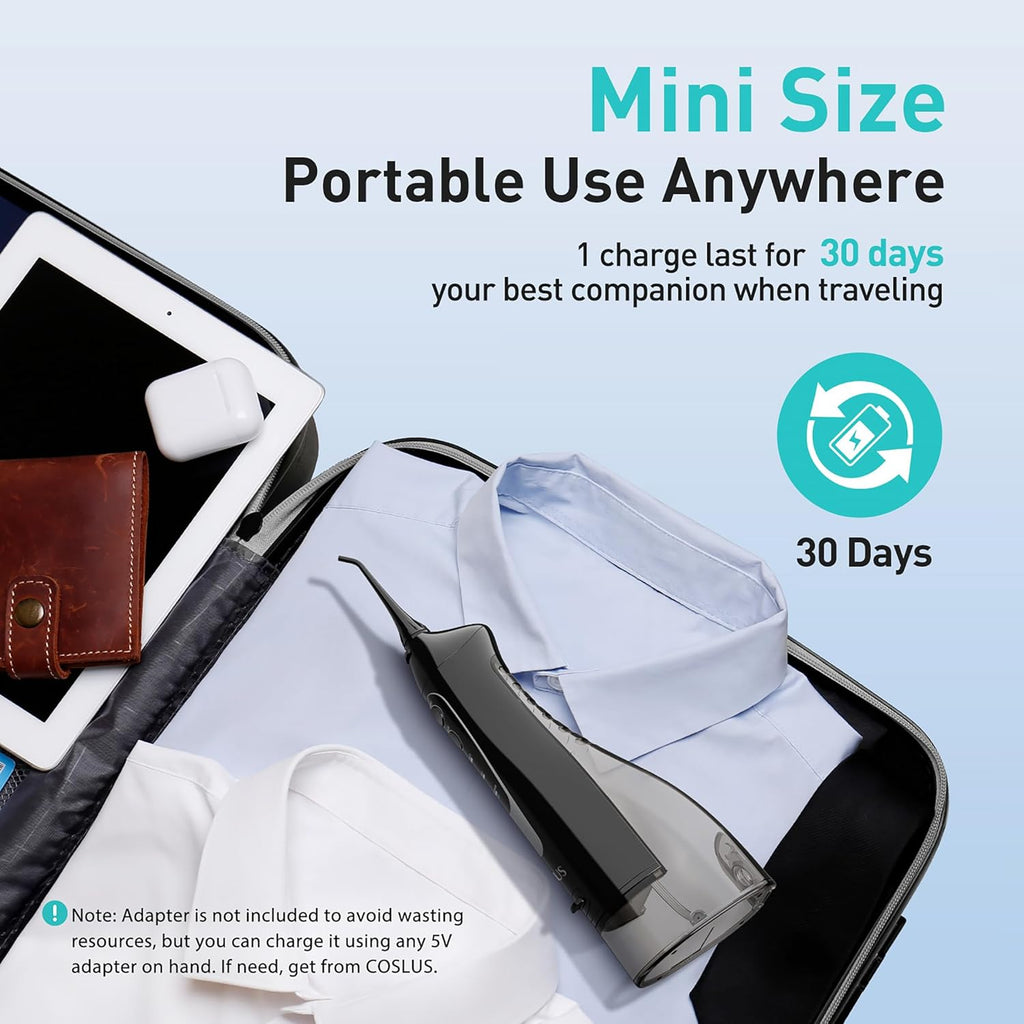 Portable Cordless Water Dental Flosser