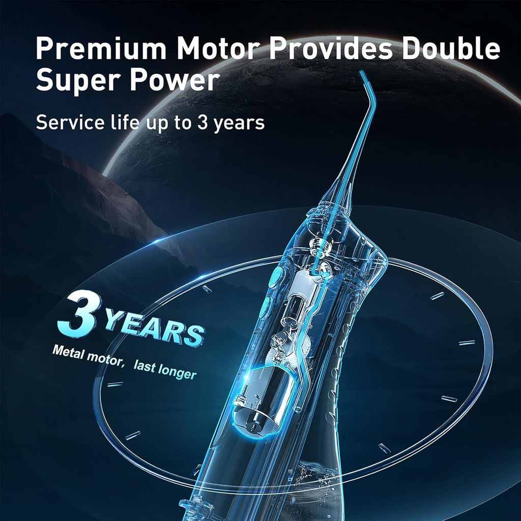 Portable Cordless Water Dental Flosser