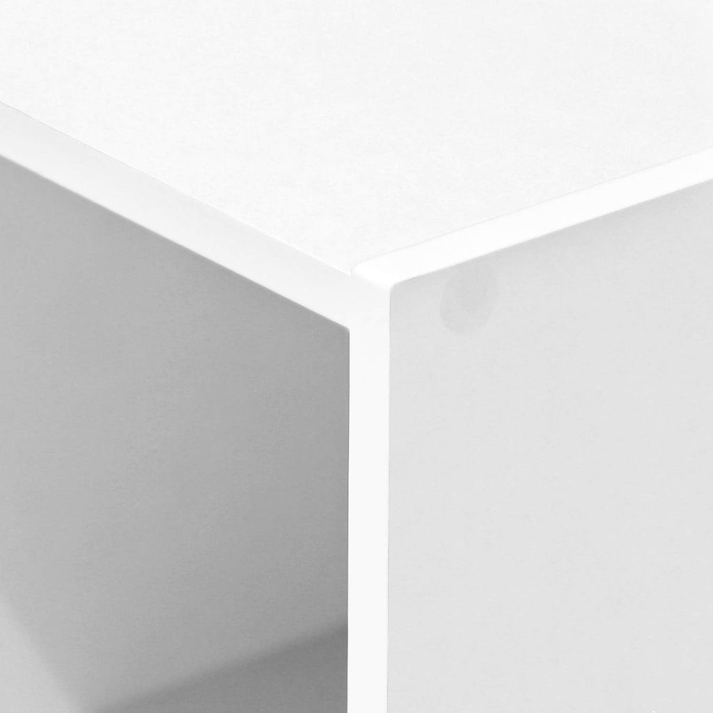 Vertical Open Shelf Book Storage Unit